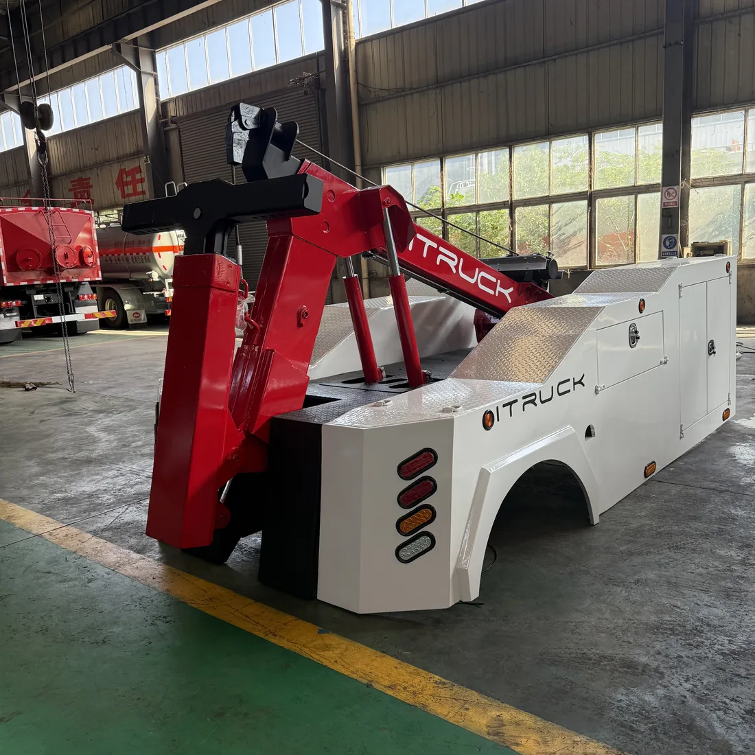 6-ton integrated wrecker body